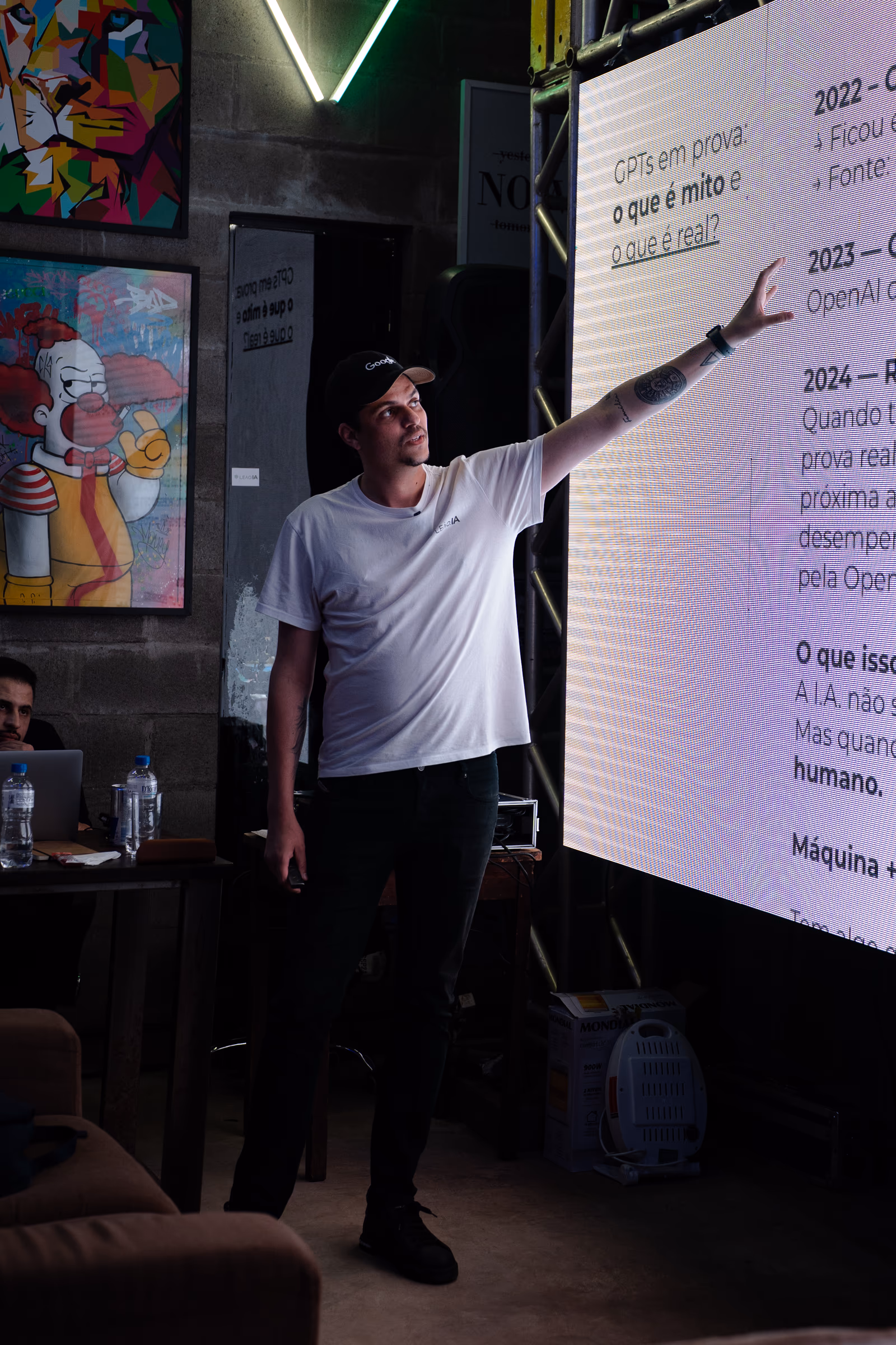 Imersão sobre inteligência artificial no Laboratório da Leão
